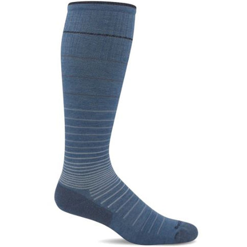 Women's Sockwell Circulator Moderate Graduated Compression Socks – Bluestone