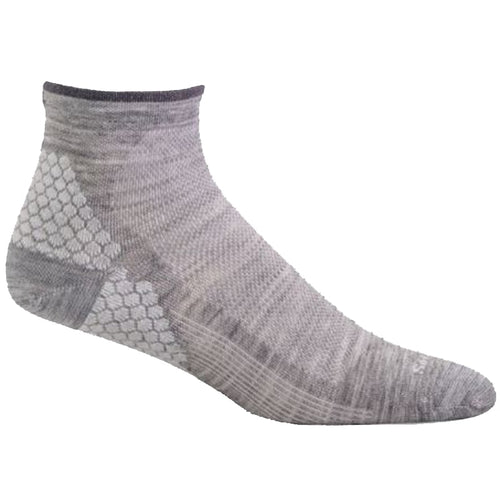 Women's Sockwell Plantar Sport Quarter Ankle Socks - Grey