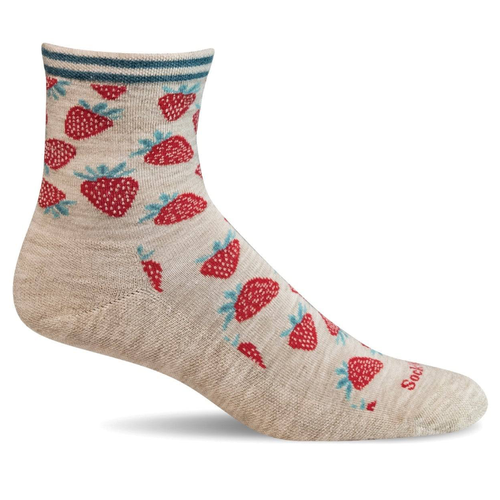 Women's Sockwell Strawberry Essential Comfort Socks - Barley