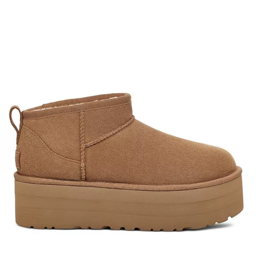 Women's UGG Classic Ultra Mini Platform - Chestnut
