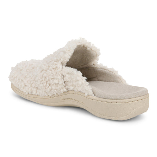 Women’s Vionic Gemma II Slippers – Cream Shearling