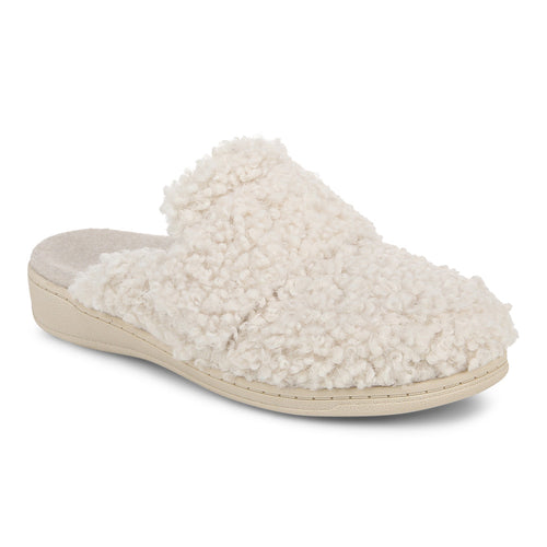 Women’s Vionic Gemma II Slippers – Cream Shearling