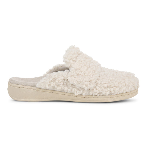Women’s Vionic Gemma II Slippers – Cream Shearling