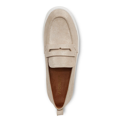 Women’s Vionic Uptown Loafer – Gold