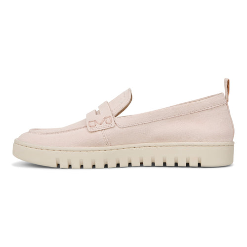 Women’s Vionic Uptown Loafer – Peony Pink Suede