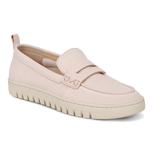 Women’s Vionic Uptown Loafer – Peony Pink Suede