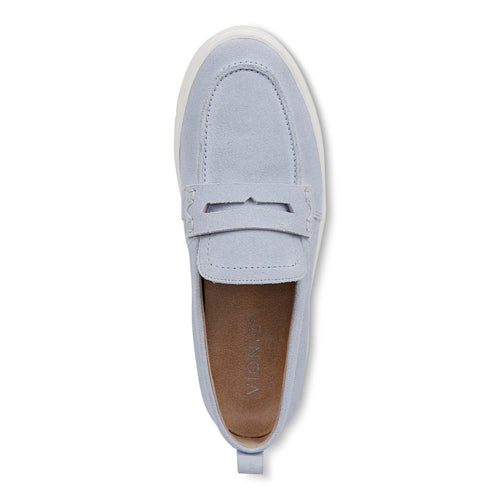 Women’s Vionic Uptown Loafer – Skyway Blue Suede