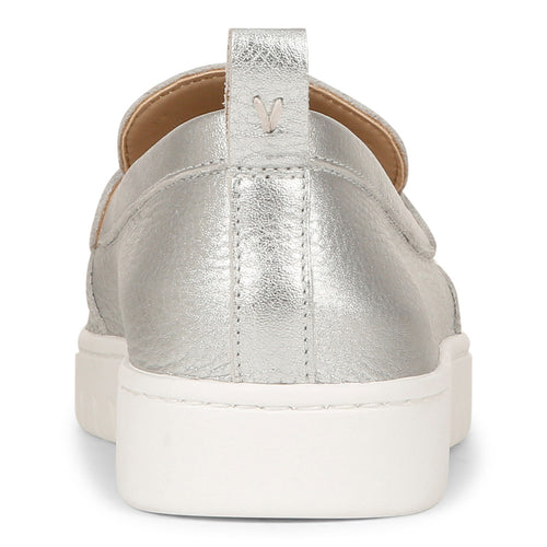 Women’s Vionic Uptown Loafer – Silver Leather