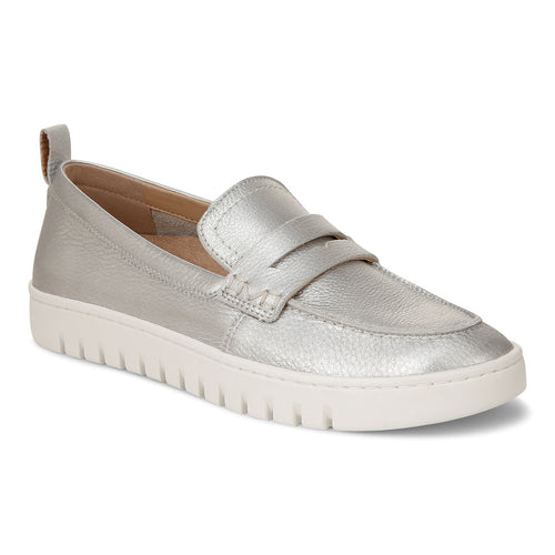Women’s Vionic Uptown Loafer – Silver Leather
