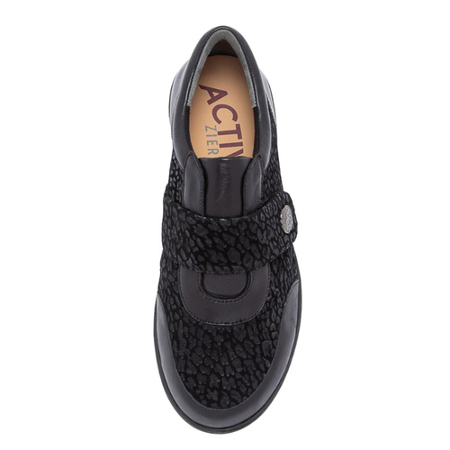 Women's Ziera Nicky - Black Leopard