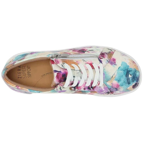 Women's Ziera Shovo - Pansy Floral Leather