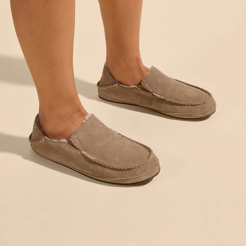 Womens Olukai Nohea Slipper in Tan