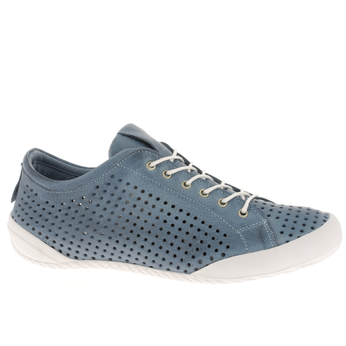 Women's Andrea Conti Sneaker Perf - Bleu