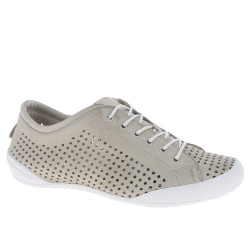 Women's Andrea Conti Sneaker Perf - New Taupe