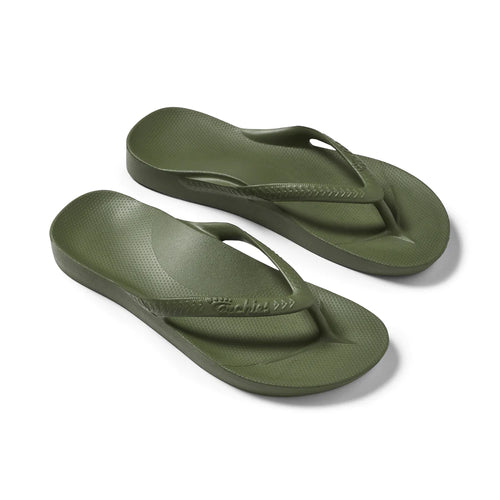 Archies Arch Support Flip Flop - Khaki