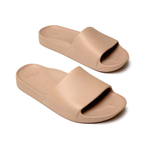 Archies Arch Support Slide – Tan
