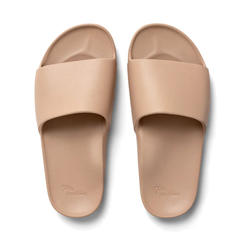 Archies Arch Support Slide – Tan