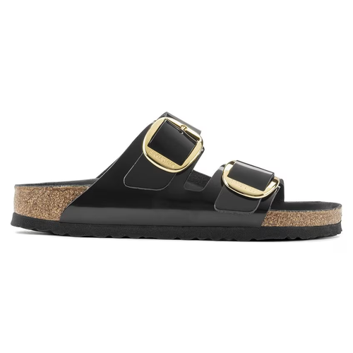 Women’s Birkenstock Arizona Big Buckle – High Shine Black