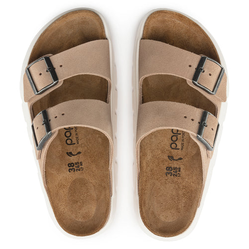 Women’s Birkenstock Arizona Chunky – Warm Sand Suede
