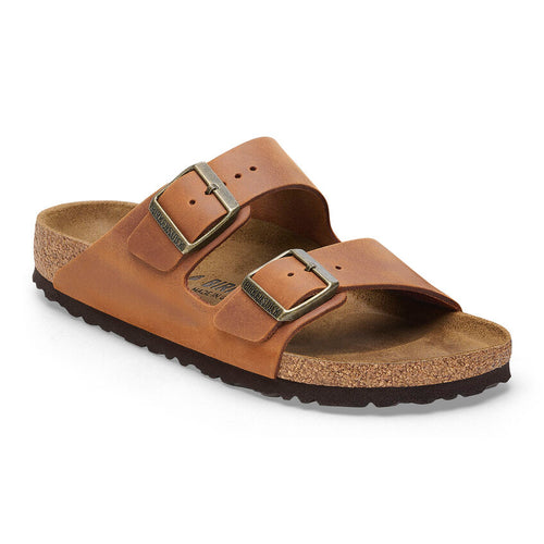 Birkenstock Arizona - Cognac Oiled Leather