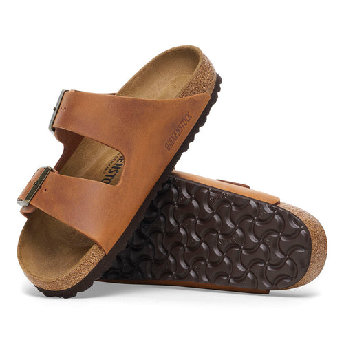 Birkenstock Arizona - Cognac Oiled Leather