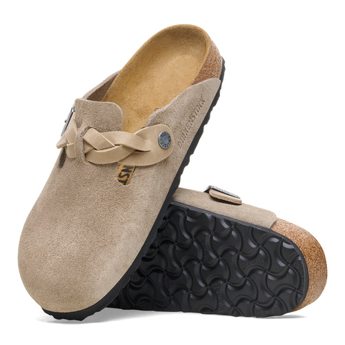 Women’s Birkenstock Boston Braided – Taupe