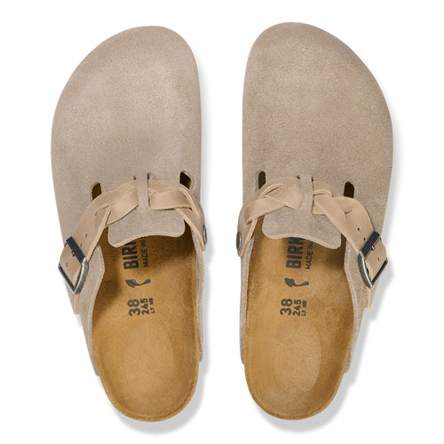 Women’s Birkenstock Boston Braided – Taupe