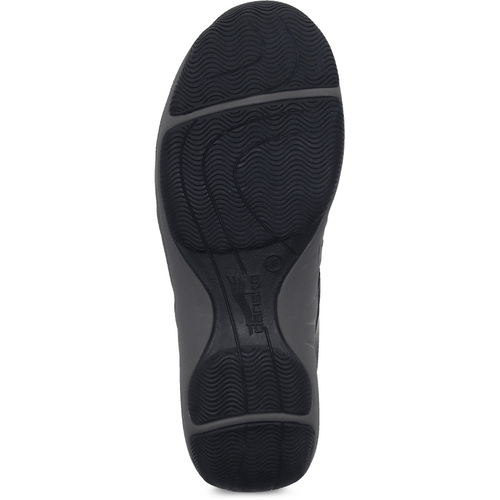 Women's Dansko Henriette Wide - Black/Black Suede