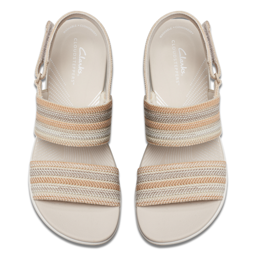 Women’s Clarks Arla Stroll – Beige Combi
