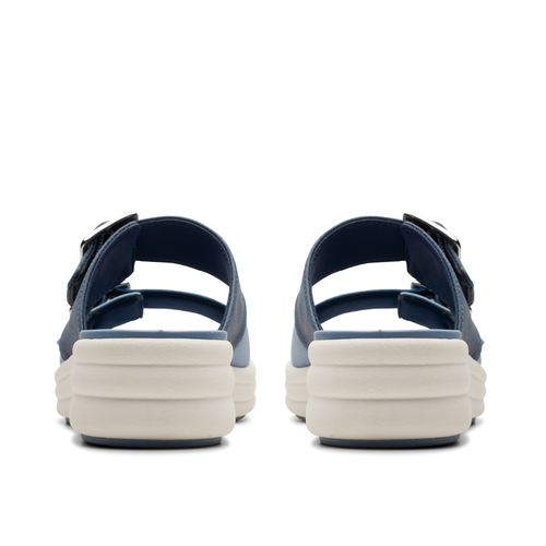 Women's Clarks Drift Buckle - Denim Combi