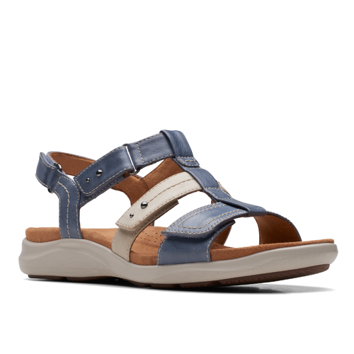 Women’s Clarks Kitly Step – Denim Combi
