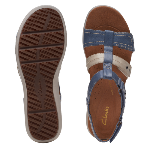Women’s Clarks Kitly Step – Denim Combi