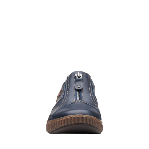 Women’s Clarks Magnolia Zip – Navy