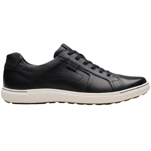 Men's Clarks Mapstone Lace - Black Leather