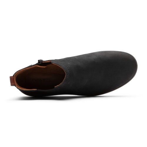 Women’s Cobb Hill Bailee Chelsea – Black Nubuck