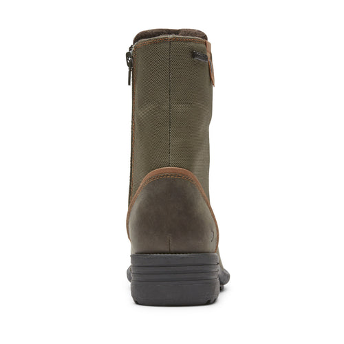 Women's Cobb Hill Brunswick Lace Waterproof - Forest Nubuck/Textile