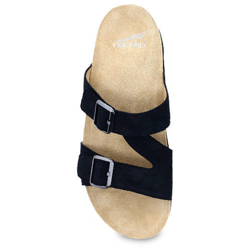Women’s Dansko Dayna Sandal – Black Suede