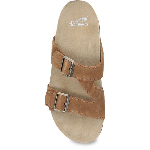 Women’s Dansko Dayna Sandal – Tan Suede