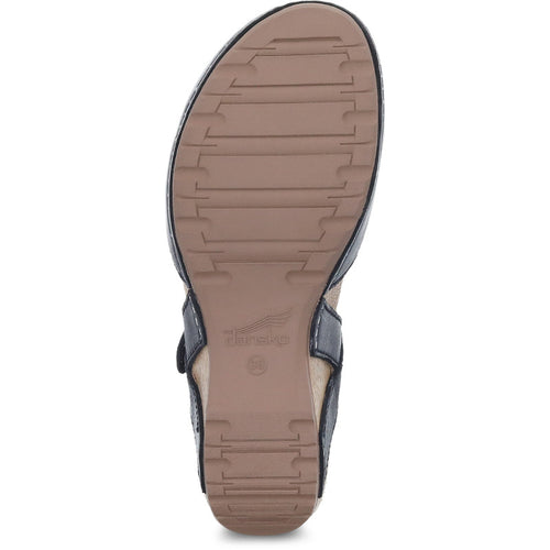 Women's Dansko Tiffani - Black Milled Burnished