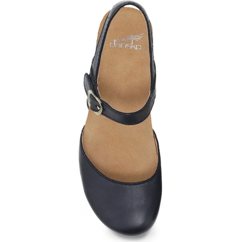 Women's Dansko Tiffani - Black Milled Burnished