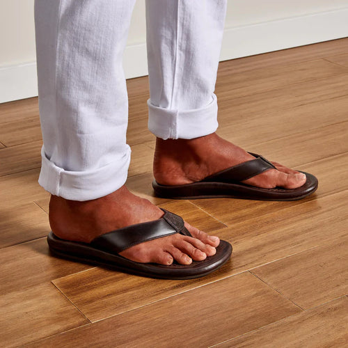 Men's OluKai 'Ilikai - DK Wood/DK Wood