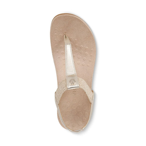 Women's Vionic Brea Toe Post Slingback Sandal - Gold