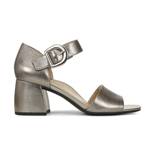 Women's Vionic Chardonnay Heeled Sandals - Pewter Leather
