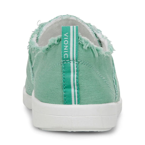 Women's Vionic Pismo Canvas - Aqua Green