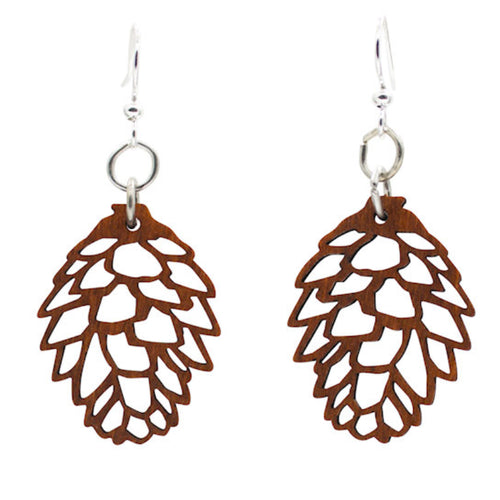 Green Tree Jewelry Pine Cone Earrings