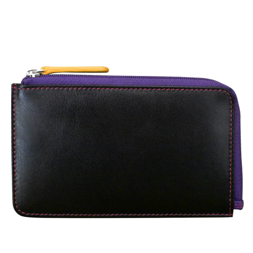 ili New York Flat Card Case - Black Brights