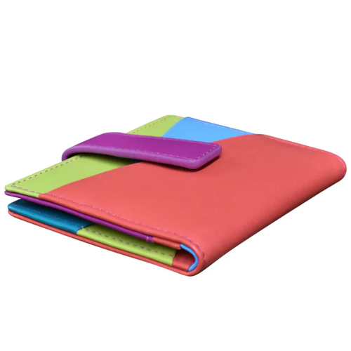 ili New York Mini Asymmetric Credit Card Wallet - Paradise Multi