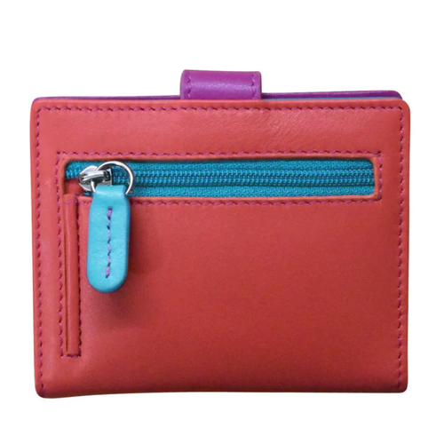 ili New York Mini Asymmetric Credit Card Wallet - Paradise Multi