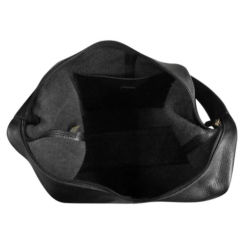 ili New York Slouchy Hobo Bag - Black