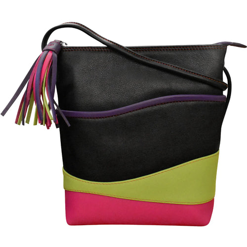 ili New York Wave Midi Sac - Black Brights